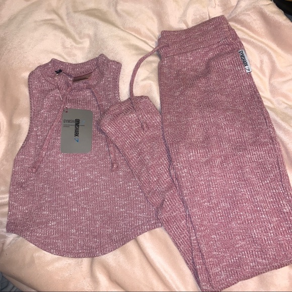 Gymshark Slounge Set | Dusky Pink Marl | No longer sold online! - Picture 2 of 10